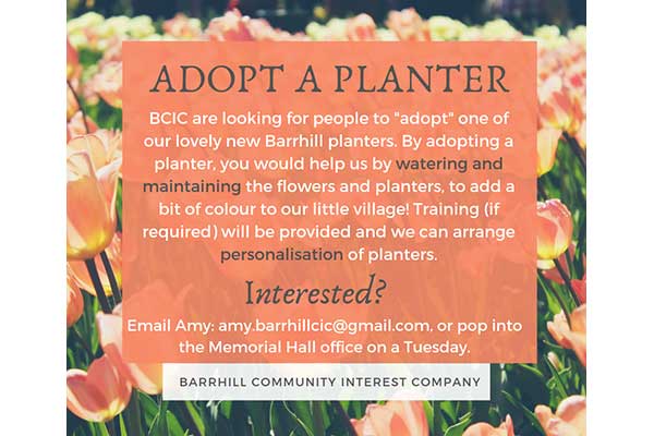 adopt a planter poster image